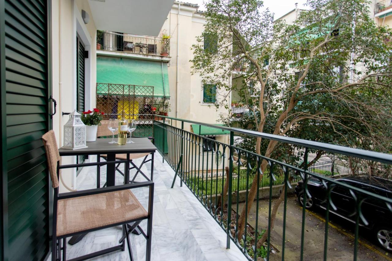Luxury Apartment In Garitsa Bay Corfu  Eksteriør bilde